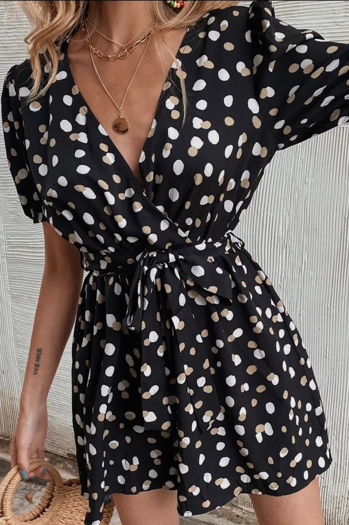 Polka Dot Romper