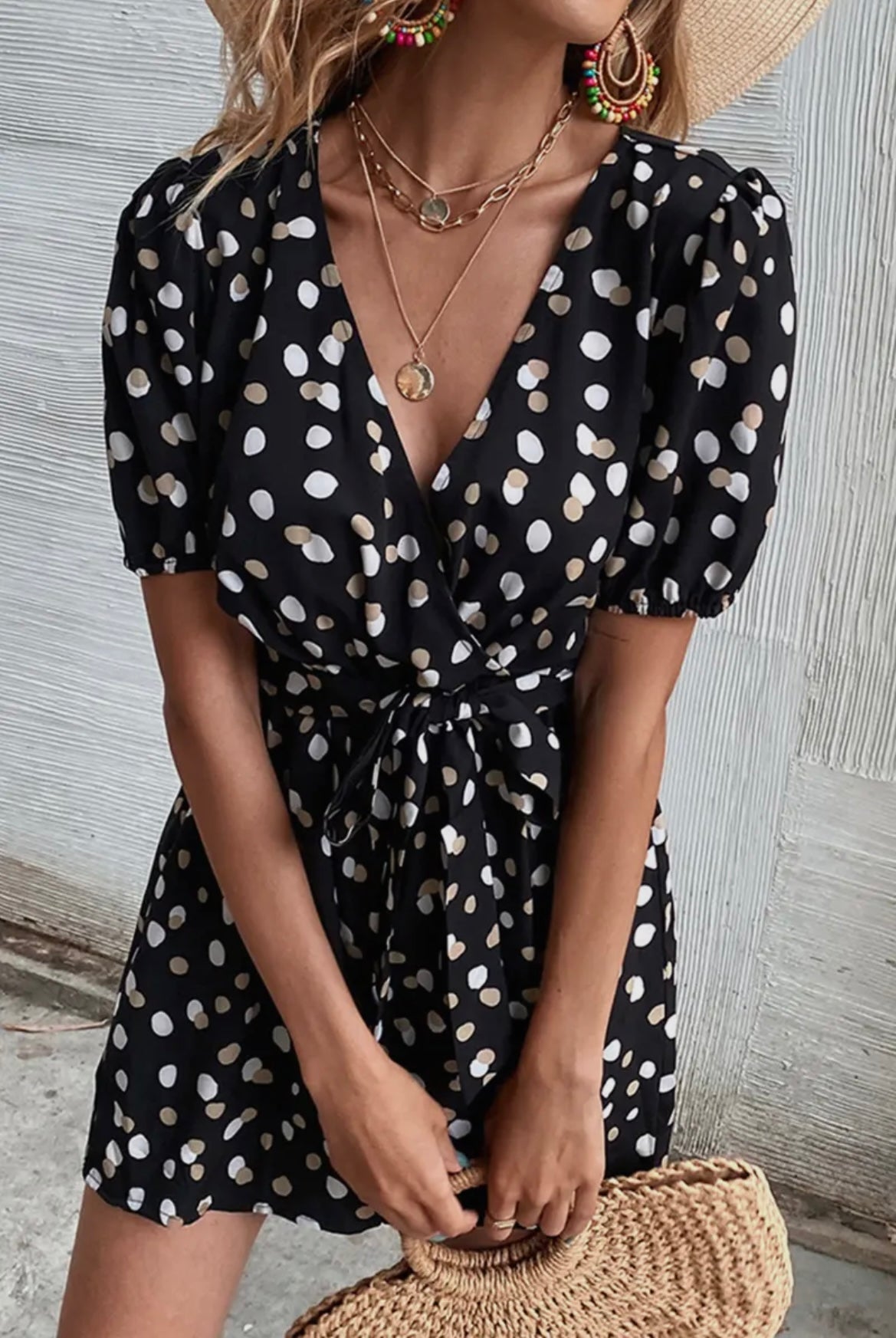 Polka Dot Romper